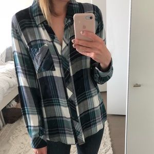 Rails Button Down Plaid Shirt